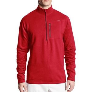 tasc performance men's explorer fleece 1/4-zip jacket size xxl